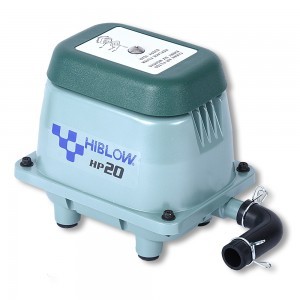 Teichbelüftung Sauerstoffpumpe HIBLOW HP 20